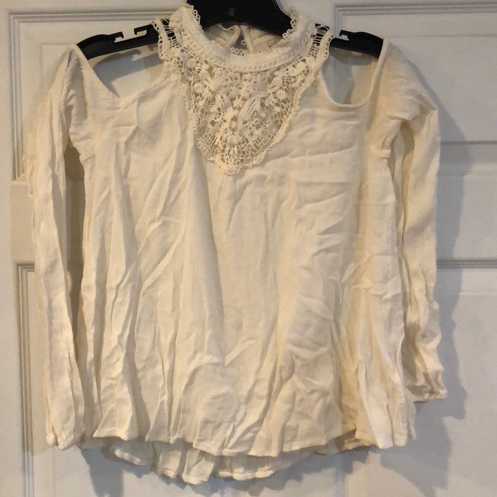 Hollister cold shoulder top